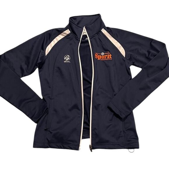 Smack Volleyball Athletic Zip Up Sweatshirt - Picture 2 of 6